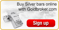 Buy silver bars online with Goldbroker.com